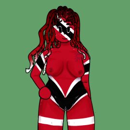 breasts breasts_out countryhumans countryhumans_girl female naked pussy roblox tagme trinidad_and_tobago_(countryhumans)
