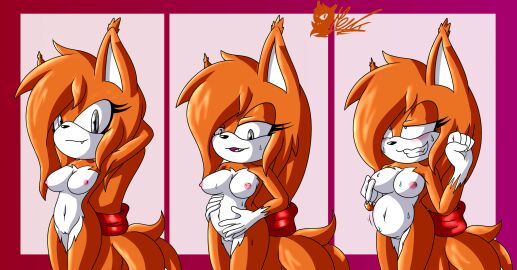 fan_character female furry furry_female furry_only meyk mia_the_lynx original original_character pregnant pregnant_female solo_female sonic_(series) sonic_the_hedgehog_(series)
