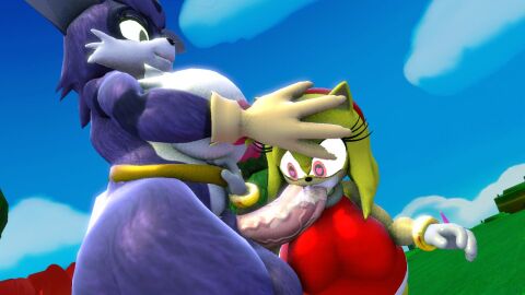 3d amy_rose big_the_cat biggie_(female_big) female futanari intersex realbibbel rule_63 sega sonic_(series) sonic_the_hedgehog_(series) source_filmmaker super_amy