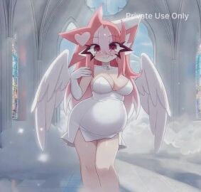 1girls 2026 2026s adult_female ai_animation ai_generated angel_girl anime_girl anime_style arms belly_inflation blushing_female breast_press breasts_out clothes_ripping collar eyes_open female_only hair humanoid inflation inflation_fetish kelly_da_cheetah kit_community kit_community_v2 legs_together naked tagme tagme_(artist) tagme_(character) tagmeo undressing video wolf_ears wolf_girl