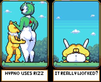 2koma animated anthro baldur_89 balls female female_penetrated gardevoir hypno male male/female male_penetrating male_penetrating_female mating_press nintendo penetration penis pixel_animation pixel_art pokemon pokemon_(species) thick_thighs twitter_username