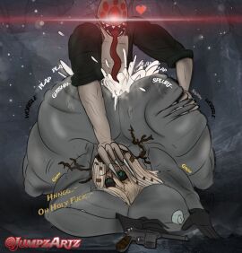 1boy 1girls ass ass_crack ass_grab ass_up big_ass big_breasts breasts bubble_ass bubble_butt butt_crack butt_grab cum cum_in_ass cum_in_pussy cum_inside cum_on_ass cum_on_body cumflated_belly cumflation daughter_of_decay_(hunt_showdown) doggy_style excessive_cum expanded_belly female grope groping_ass groping_from_behind gun hand_on_ass hand_on_butt hand_on_head head_down_ass_up head_tilt hunt:_showdown hunt_showdown hyper hyper_ass hyper_breasts hyper_butt impact_lines jumpzartz looking_pleasured male male/female mauser_c96 monster monster_on_female penetration plap pussy rippling_ass squished_breasts straight_sex submissive_female tongue tongue_out tummy_bulge wobbling_ass