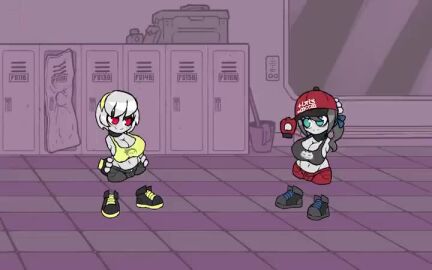 2girls animated ass back_bulge big_breasts blue_eyes bouncing_breasts breasts catfight defeated defeated_female disembodied_feet disembodied_hands female_focus female_only fight fighting grey_hair gut_punch hair_grab headbutt large_breasts locker_room long_hair madness_combat masochism masochist masochistic_female mp4 no_sex original_character original_characters punch punching_breasts red_eyes ryona short_hair smoking smoking_cigarette stomach_punch stomping stomping_on_breasts stomping_on_stomach tagme video white_hair wide_hips