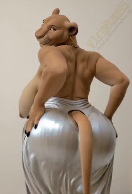 ai_generated ai_video animated anthro back_view backless_dress big_ass big_breasts butt_crack dress earrings exposed_breasts female furry furry_female hands_on_ass long_dress looking_at_viewer looking_back mature_female no_bra sarabi sarabi_(the_lion_king) shaking_ass solo tagme tail tail_through_clothes the_lion_king video vlrgromns