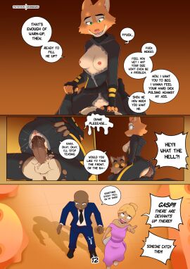 2024 4_fingers amazinggwen anthro anthro_on_anthro ass balls black_clothing blush bodily_fluids bodysuit breasts brown_body brown_fur canid canine canis canon_couple caught claws clothed clothing comic cum_on_pants dialogue diane_foxington digital_media_(artwork) dreamworks dress easy_access english_text enhibitionism eyebrow_piercing facial_piercing female female_penetrated finger_claws fingers fox fur genital_fluids genitals gloves group handwear hi_res human humanoid_hands interrupted lying male male/female mammal mr._wolf_(the_bad_guys) nipples on_back orange_body orange_fur penis piercing public pussy rafters shaded shocked skinsuit stealth_suit suit tail teasing teeth text the_bad_guys tight_clothing tongue torn_clothing universal_studios unzipped vaginal vaginal_fluids vaginal_insertion vaginal_penetration vaginal_sex wide_eyed wolf zipper