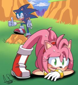 amy_rose senpaislime8928 sonic_(series) sonic_the_hedgehog sonic_the_hedgehog_(series)