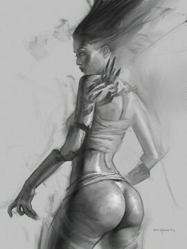 dbd dead_by_daylight esqeazy rin_yamaoka the_spirit the_spirit_(dead_by_daylight)