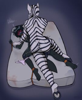 absurd_res animal_genitalia animal_penis anthro ass ball_gag balls basement bed black_nose blush bodily_fluids bondage bound breasts canid canine canis claws clothing darkwolf_(darkwolfdemon) digital_media_(artwork) dirty dirty_mattress dominant dominant_prey duo equid equine equine_genitalia equine_penis erection feet female female_penetrated from_front_position fur furniture gag gagged genitals hair hi_res hooves interspecies kidnapping lying male male/female male_penetrating male_penetrating_female mammal mattress missionary_position nipples nude on_back on_bed panties paws penetration penis pinned predator/prey pussy restrained restraints running_makeup scar sex sex_slave simple_background size_difference solo submissive submissive_predator submissive_wolf tail tears teeth toes torn_clothing underwear vaginal_penetration velociraporn white_body white_fur wolf zebra