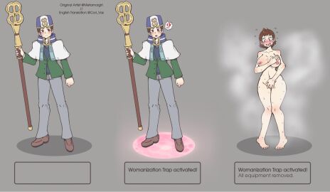 ass ass_expansion breast_expansion breast_growth breast_growth_(enlargement) breasts corivas female gender_transformation hair_growth large_ass large_breasts lip_expansion metamorgirl mtf_transformation navel nipples pussy thick_thighs thigh_expansion transformation transformation_sequence wide_hips