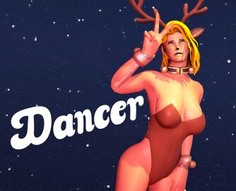 chucky88productions cristygallagher deer_girl femscout femscout_(alt_design) reindeer team_fortress_2 tf2