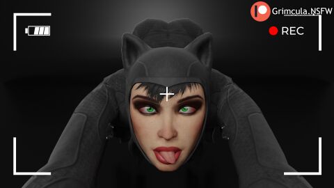 3d 3d_(artwork) 3d_model ass batman:_arkham_city batman_(series) breasts catwoman catwoman_(arkham) catwoman_(arkham_city) dc dc_comics female grimculansfw naked naked_female nude nude_female porn pornography selina_kyle tongue tongue_out white_ass white_body white_breasts white_skin