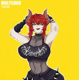 ass big_ass big_breasts big_butt big_thighs big_titties breasts clothing curvaceous curvaceous_female curvaceous_figure curvy curvy_figure curvy_hips female female_focus female_only indie_virtual_youtuber mulyshav red_hair short_hair tagme virtual_youtuber vtuber zentreya