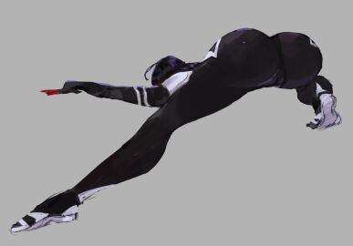 1girls 2024 2d 2d_(artwork) ass ass_focus ass_up avengers big_ass big_butt black_hair butt_focus cindy_moon clothed_female costume excitement face_down_ass_up female fully_clothed horny horny_female human human_female human_only jack-o_pose male male/female marvel marvel_comics no_sex paag realistic_proportions romantic silk_(marvel) simple_background solo solo_female spider-man spider-man:_across_the_spider-verse spider-man_(ps4) spider-man_(series) superheroine younger_female