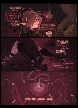 1boy 1girls 2025 2d 3koma age_difference ageplay bad_luck big_dom big_dom_small_sub big_penis claiming clothed clothed_female_nude_male clothing comic cum cum_in_pussy cum_inside defeat_rape defeated defeated_heroine dialogue dirty_talk domination/submission domination_request dungeons_and_dragons english_text enjoying_rape fantasy female femsub fertilization forced_orgasm gameplay_mechanics gradient_background hair_over_one_eye heart-shaped_pupils heartbeat high_heels human human_dominating human_dominating_humanoid humanoid hypnosis impregnating_rape impregnation impregnation_request impregnation_risk insulting_partner male male_dominating_female maledom nat_1 nun original_character ovum ovum_meets_sperm penetration penis pink_theme pussy religious_girl sex shaking shuuko sperm_cell sperm_meets_ovum spread_legs straight straight_sex teenage_female teenager text utter_domination vaginal_penetration x-ray