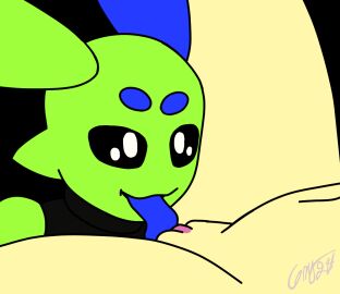 alien alien/human alien_humanoid ambiguous_gender animated anthro bedroom_eyes blue_tongue cunnilingus dominant dominant_ambiguous duo female female/ambiguous genitals human humanoid humanoid_genitalia long_tongue mammal narrowed_eyes oral oral_only pussy seductive sex sexless short_playtime sloppy snarrl sploot_(unknownspy) tongue unknownspy vaginal_penetration