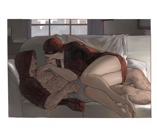 deadpool gay lkikai male male/male male_only marvel marvel_comics peter_parker spider-man spider-man_(series) wade_wilson