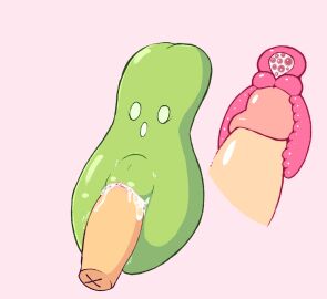 1boy 1girls 2024 animate_inanimate cervix cum cum_in_pussy cum_inside disembodied_penis eyelashes female flora_fauna food fruit green_body living_sex_toy male male/female male_penetrating_female nude original pear pear-shaped_figure pear_shaped pear_shaped_female penetration penis penis_in_pussy plant pussy self_upload sex simple_background stomach_bulge surprised surprised_expression vaginal_penetration what x-ray