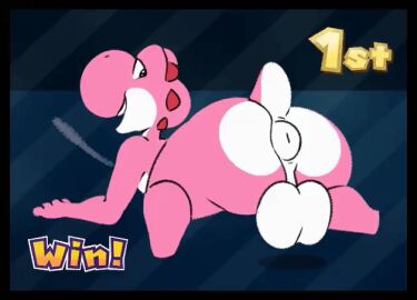 2d_animation animated anthro anus ass balls big_ass big_balls big_butt big_penis bodily_fluids bouncing_ass bouncing_balls bouncing_butt english_text erection exclamation_point femboy frame_by_frame gay gay_anal gay_male gay_sex geat_banger genital_fluids genitals glans homosexual homosexual_male homosexual_sex humanoid_genitalia humanoid_penis hyper_anus komdog komponi looking_back loop male male/male male_penetrated male_penetrating male_penetrating_male mario_(series) mario_bros mario_party multicolored_body nintendo nude open_mouth penis perineum pink_eyes pink_glans pink_yoshi precum presenting presenting_anus puffy_anus scalie short_playtime solo solo_male text twerking two-tone_body white_anus white_balls white_penis white_perineum yaoi yoshi