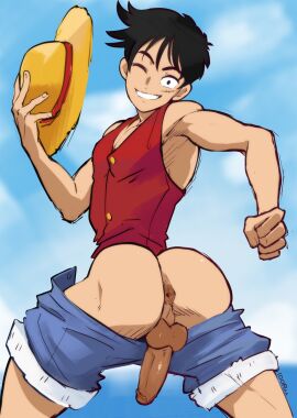 anus ass asshole dick gay gay_male i_put_the_new_forgis_on_the_jeep idoraad lilprincyvi male male_only monkey_d_luffy one_piece penis random twink vamonos_de_fiesta_a_factory yaoi
