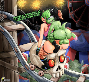 1boy 1female 1male anal anal_sex anus ass ass_up asshole breasts dick donkey_kong_(series) donkey_kong_country duo female huge_ass huge_balls huge_butt huge_cock kutlass light-skinned_female light_skin nude reptile_humanoid sex_from_behind tuteheavy uncensored