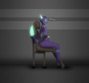 2boys anal anal_sex ass chair cum cum_in_ass cum_inside deep_penetration femboy furry gay gootraxian human interspecies kaiju_paradise leaking_cum male orgasm sinox_(kaiju_paradise) sitting_on_lap sitting_on_person