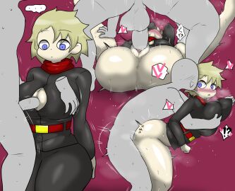 1boy 1girls anon ass big_ass big_breasts blonde_hair breast_grab breasts enigi09 erika_(enigi09) female female_focus fucked_silly high_resolution huge_breasts large_ass large_breasts male mating_press original paizuri paizuri_lead_by_male perpendicular_paizuri pleasure_without_expression pussy sex straight thighs vaginal_penetration very_high_resolution wide_hips