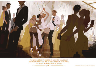 2d 2d_(artwork) 6+boys 6+girls ass background_character bisexual bisexual_female bondage breasts bride_and_bride bridesmaid casual clothing cum cum_in_pussy cum_inside dark-skinned_female dark_skin english_text female gangbang groping_ass group heels hi_res high_resolution highres human incase kissing large_breasts lesbian_marriage light-skinned_female light-skinned_male light_skin male multiple_boys multiple_females multiple_girls multiple_males orgy original original_character pale_skin public public_sex public_use pussy rope_bondage sideboob simple_background stockings swingers symmetrical_docking text thighhighs threesome wedding wedding_dress wife_and_wife