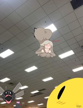 1boy 1girls bob_(dsand) ceiling ceiling_lights female fly_(dsand) male meme my_ghost_friend pumpkin_(dsand) sketch spider susie_(dsand) text the_tv_that_the_ring_girl_would_break_her_neck_from