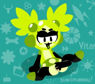 :3d bottomless elec-tron female fingering fingering_pussy fingering_self masturbation pussy pussy_juice sitting solo spread_legs sunofureiku tongue tongue_out twintails vitamin_connection wayforward what