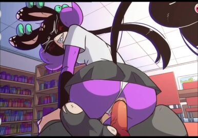 1boy 1girls 2d animated diives loop looping_animation public public_sex sopdeta_(diives) sound tagme video voice_acted
