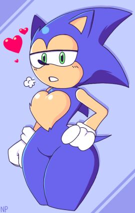 bedroom_eyes big_breasts breasts breath eyes_half_open femboy feminine_body feminine_male feminine_pose floofy_sonic_(nocklepie) fluffy fur green_eyes hand_on_hip heart hearts_around_head hedgehog hedgehog_humanoid looking_at_viewer male male_breasts male_with_breasts nocklepie sonic_(series) sonic_the_hedgehog sonic_the_hedgehog_(series) thick_thighs thighs_together wide_hips