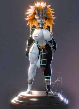 3d aozorart balls big_balls big_breasts big_penis breasts female flaccid futanari genitals herm hi_res huge_balls huge_breasts huge_cock humanoid intersex intersex/female larger_futa larger_intersex midna muscular muscular_futa muscular_intersex nintendo nipple_piercing nipples nude penis piercing pubes size_difference solo the_legend_of_zelda thick_thighs twili twilight_princess vein wide_hips