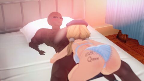 1boy 1girls 3d blonde_hair blowjob blue_eyes bra dark-skinned_male dark_skin female girls'_frontline girls'_frontline_2:_exilium interracial koikatsu lewdpapasha male panties papasha_(girls'_frontline_2) ppsh-41_(girls'_frontline) qos qos_tattoo stockings tears white_body