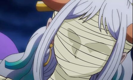 bondage mummification mummification_(bound) mummified mummy_wrappings one_piece yamato_(one_piece)
