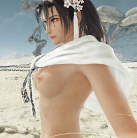 1girls breasts breasts_out female female_only kazama_jun milf tekken tekken_8