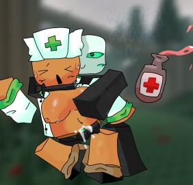 big_breasts caretaker_(die_of_death) cum_inside die_of_death_(roblox) penis penis_in_pussy pursuer_(die_of_death) pussy roblox robloxian screaming_in_pleasure shiny_breasts sweatdrop sweating tan_body tan_skin