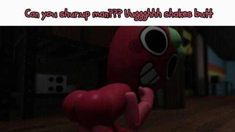 3d 3d_animation animated caked_up dandy's_world food food_creature food_fetish food_humanoid food_play gay gif joke male meme sprout_(dandy's_world) strawberry yaoi
