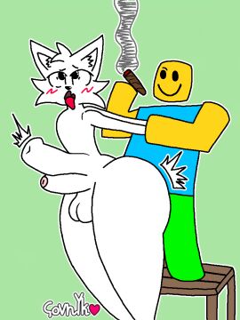 2boys 2d anal anal_penetration anal_sex anthro anthro_male artist_request ass bad_anatomy belly_bulge big_ass big_penis blocky_body boykisser boykisser_(meme) completely_nude erect_penis erection furry gay male male_only male_penetrated male_penetrating male_penetrating_male multiple_boys multiple_males noob nude nude_male penetration penis roblox robloxian sex silly_cat_(mauzymice) smoking stomach_bulge tagme what