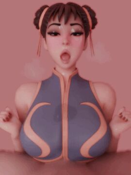 1girls 3d 3d_animation ahegao animated animated_gif anonymous_male asian asian_female bare_arms big_breasts blinking blush breasts brown-haired_female brown_hair capcom chun-li chun-li_(fortnite) clothed clothed_female_nude_male dom_pov dominant_paizuri dominant_pov double_bun facing_viewer female femsub fortnite gif glossy_skin gooning hair_buns hair_ornament hair_ribbon half-closed_eyes hands-free kittyyevil large_breasts lips looking_at_viewer loop makeup male male_pov maledom naked naked_male naughty_face o_face open_mouth paizuri paizuri_lead_by_male paizuri_under_clothes pink_background pink_theme pov pov_paizuri pov_titfuck precum_through_clothing simple_background sleeveless stain stained_clothes straight street_fighter thrusting tied_hair titfuck titfuck_under_clothes titjob titjob_pov titjob_under_clothes tongue