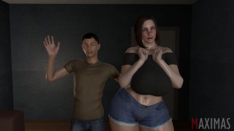 3d age_difference ass big_ass big_breasts big_butt breasts cheating cheating_wife cuckold curvy curvy_figure female friends_mother huge_ass huge_breasts mature_female maximas milf mother netorare ntr thick_ass virtamate