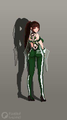 animated animation ass ass_jiggle bouncing_ass bouncing_breasts breasts butt_jiggle eve_(stellar_blade) female jiggle jiggling_ass jiggling_breasts jiggling_butt long_hair patreon patreon_artist patreon_exclusive pixel_(artwork) pixel_animation pixel_art ponytail stellar_blade