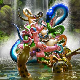 2_penises absurd_res anaconda anal anal_sex animal_genitalia animal_penis anthro ass asslick bite boa_(snake) bodily_fluids boinae breast_bite breast_play breast_squeeze breast_sucking breasts bulge canine_genitalia canine_penis cunnilingus deepthroat diphallia diphallism elephant_cock equine_genitalia equine_penis erection feline_genitalia feline_penis fellatio feral forest futanari gangbang genital_fluids genitals group group_sex herm hi_res intersex jungle kissing landscape licking male multi_genitalia multi_penis oral oral_penetration orgy penetration penile penile_penetration penis penis_bite penis_in_ass penis_lick penis_size_difference plant precum pussy reptile river scalie sex snake snake_hood spread_pussy spreading squeezing sucking tongue tree tropical urethral_tonguing vaginal_fluids vaginal_penetration water waterdrops waterfall