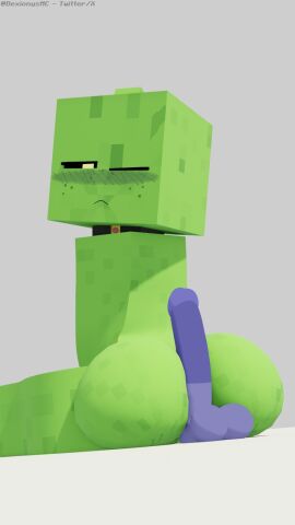3d 3d_render aiden_(dexiony'smc) alternate_version_available ass ass_focus blender blender_(software) creeper creeper_(minecraft) dexiony'smc dildo dildo_between_ass femboy gay image male male_only minecraft sitting sitting_on_floor solo solo_male tagme