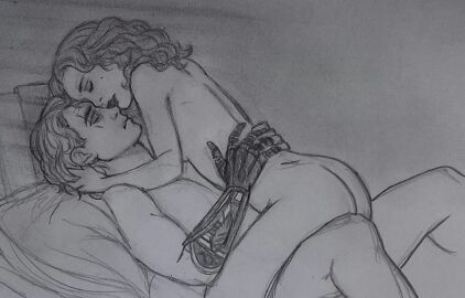 1boy 1girls anakin_skywalker ass beauty_mark bed cowgirl_position curly_hair facial_scar female female_on_top hand_in_hair male master-burglar padme_amidala pussy revenge_of_the_sith scar sex star_wars vaginal_penetration vaginal_sex younger_male