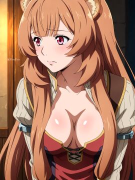 1girls ai ai_artwork ai_generated elen1art female raphtalia solo tate_no_yuusha_no_nariagari