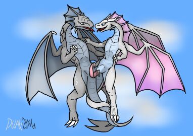 1boy 1boy1girl 1girls commission cum cum_in_pussy cum_inside diphallia diphallism dracophilia dragon dragons dualwing female female_penetrated feral feral_on_feral feral_penetrated feral_penetrating flying flying_sex horn horns male male_penetrating monster scales scalie straight tail wings