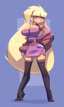 1girls aged_up bangs bare_shoulders bare_thighs belt big_boobs big_breasts bigdad blonde blonde-haired_female blonde_female blonde_hair blue_eyes blunt_bangs boobs boots breasts clothed clothing color disney disney_channel disney_xd female female_focus female_only fur_trim gloves gravity_falls heel_boots heeled_boots heeled_shoes heels hi_res high_heel_boots high_heels hourglass_figure large_breasts leather_boots light-skinned_female light_skin long-haired_female long_boots long_hair long_legs looking_at_viewer pacifica_northwest purple_gloves seducing seductive seductive_body seductive_eyes seductive_gaze seductive_look seductive_pose seductive_smile solo solo_female tagme tease teasing thick_thighs thigh_boots thigh_highs thighhigh_boots thighhighs thighs waist_belt zipper