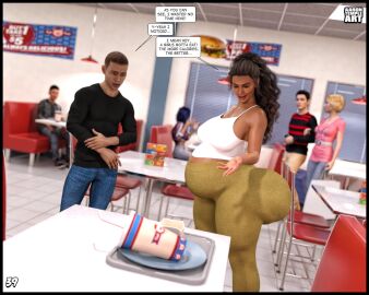 1boy 1girls 3d aarontempleart ass big_ass big_breasts big_thighs breasts bust busty curvaceous curvy curvy_figure enormous_ass fat_ass female gigantic_ass hips hourglass_figure huge_ass huge_breasts huge_thighs hyper_ass large_ass large_breasts large_thighs light-skinned_female light_skin male male/female massive_ass mature mature_female original original_character original_characters round_ass slim_waist straight thick thick_ass thick_hips thick_legs thick_thighs thighs top_heavy voluptuous waist wide_ass wide_hips wide_thighs