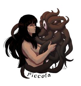 alien alien_humanoid alpha_channel artist_signature black_hair blue_eyes breasts eldritch_being eldritch_horror female first_porn_of_character first_porn_of_franchise god hug image_comics maika_halfwolf medium_breasts monstress_(comic) no_background nude png png_conversion png_file sticker sticker_template tan_skin tentacle transparent_background transparent_png virusap zinn_(monstress)