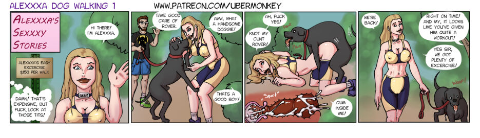 blonde_hair canid canine canis comic cum cum_in_pussy doggy_style domestic_dog female feral feral_on_human feral_penetrating feral_penetrating_human fit_female human_penetrated knot knotting male penis pussy sex ubermonkey x-ray zoophilia